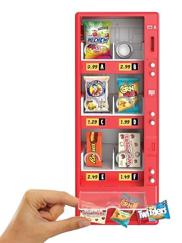 MGA's Miniverse Real Brands Vending Machine (Red), Interactive Display & Storage Playset with Exclusive Mini Food Brands, Refillable, Collectible Miniatures, Ages 8+ thumbnail 5
