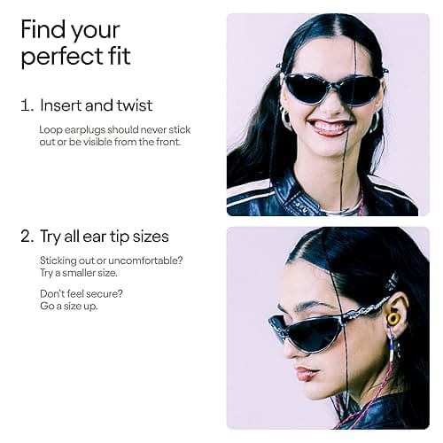 Loop Experience 2 Ear Plugs – Stylish Certified Hearing Protection for Concerts & Festivals, Live Events, Musicians, Sports, DJs and Nightlife – 17dB Noise Reduction Ear Plugs (High-Fidelity) thumbnail 8