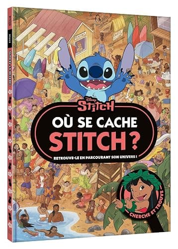 STITCH - Où se cache Stitch ? - Cherche et trouve - Disney - Image 1
