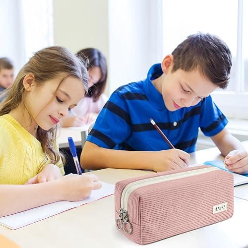 KALIDI Mäppchen Federmäppchen Mädchen Teenager Stiftetasche Stiftemappe Unisex Federtasche Pencil Case Schulmäppchen thumbnail 7