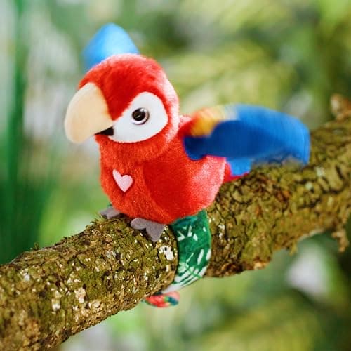 Happy Yappers 2 Pack Oriole & Parrot Interactive Slap Bracelet Birds | Interactive wearable toy repeats your voice, flaps wings and chirps. Includes USB charger for kids aged 3 and up thumbnail 7