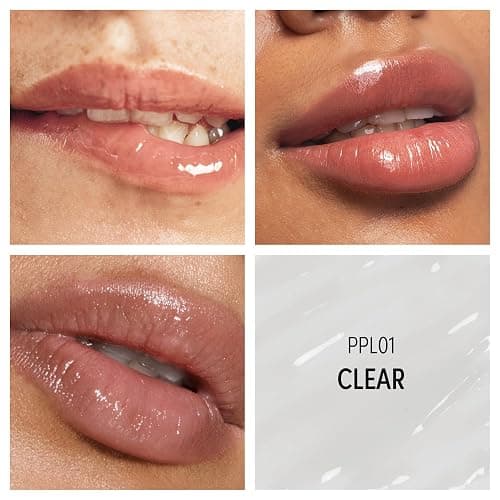 KISS NEW YORK Peptide Lip Treatment, Hydrating & Non-Sticky Plumping Balm, Shea Butter, Castor Oil & Squalane Reduces Look of Fine Lines, Softer & Fuller Lips with Cooling Metal Tip (Unscented Clear) thumbnail 7