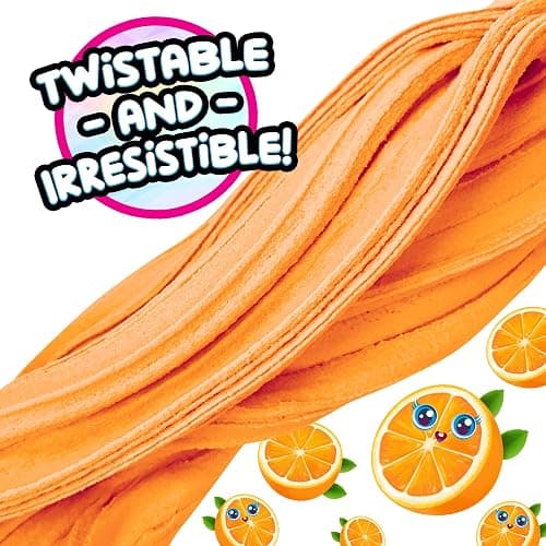 Compound Kings Fluffy Butter Cloudz Scented Large Slime Bucket for Kids – Soft, Squishy, Non-Toxic Sensory Toy | Orange Crush Slime Gift thumbnail 8