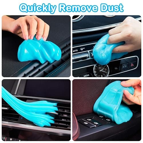 PULIDIKI Car Cleaning Gel Car Clean Putty, Universal Car Interior Cleaner Slime, Perfect Cleaning Kit Supplies, Auto Detailing Tools Accessories, Dust Remover Gifts for Men Women thumbnail 3