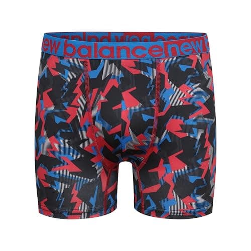 New Balance Boys' 3.5" Underwear, Performance Boxer Briefs (4 Pack) thumbnail 3