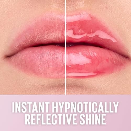 MAYBELLINE Lifter Oil-in-Gel Lip Gloss for Glassy, Bouncy Shine, Hydrating, Tinted Lip Balm and Moisturizer with Hyaluronic Acid and Passionfruit Oil, Mintini (Crystal Clear) thumbnail 5