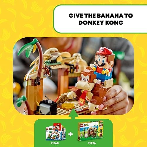 LEGO Super Mario Donkey Kong's Tree House Expansion Set - Building Toys for Boys & Girls, Ages 8+ Years - Pretend Play Toy Figures & Playsets - Gifts for Kids - 71424 thumbnail 6