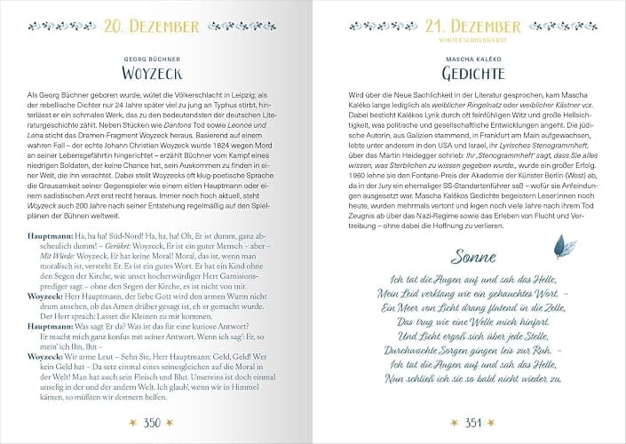 Ein Buch für jeden Tag: 365 x Literatur für dich. Mit den berühmtesten Autor:innen der Weltliteratur | Hochwertiges Geschenk: Geschichten, Gedichte und Weltliteratur für jeden Tag im Jahr thumbnail 4