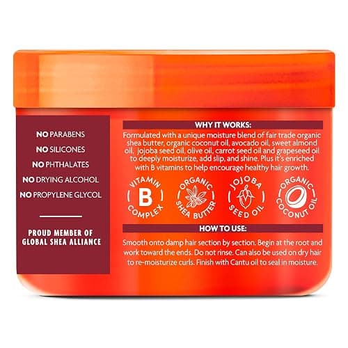 Cantu Coconut Curling Cream with Shea Butter for Natural Hair, 12 oz | for Natural Hair, 12 oz thumbnail 11