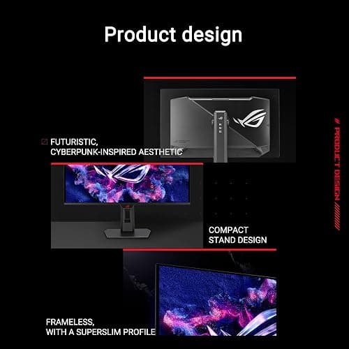 ROG Strix XG27AQDMES Gaming Monitor (27 Inch (26.5 Inch Visible) 1440p QD-OLED, 240 Hz, 0.03ms, Neo Proximity Sensor, ASUS OLED Care Pro, G-SYNC Compatible, 99% DCI-P3, DisplayWidget Center) thumbnail 7