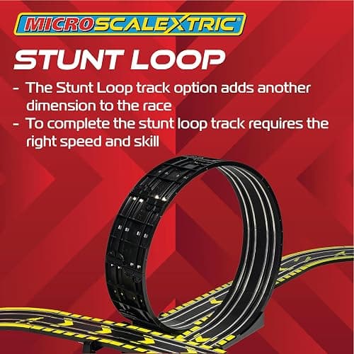 Scalextric G1155M Micro Car Race Track Sets for Kids Age 4+ - Batman vs Joker Themed Construction Set, Battery Powered Racing, Slot Cars Kids' Play Vehicles - Mini Toy Tracks for Boys thumbnail 6