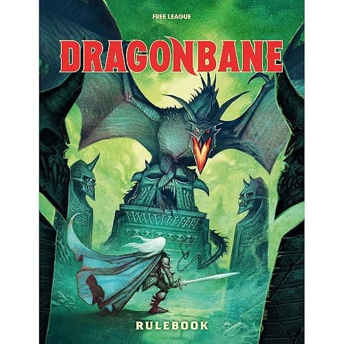 Free League Publishing Dragonbane Rulebook, D20 Roleplaying Game Hardcover RPG Book, Fantasy Adventure, Adults, Teens Ages 14+ - Image 1