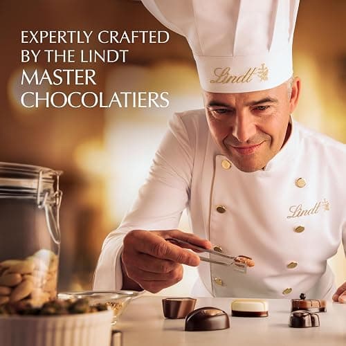 Lindt Mini Pralines, Assorted Chocolate Candy Pralines With Premium Filling, Great For Gift Giving, 6.2 oz. Gift Box thumbnail 8