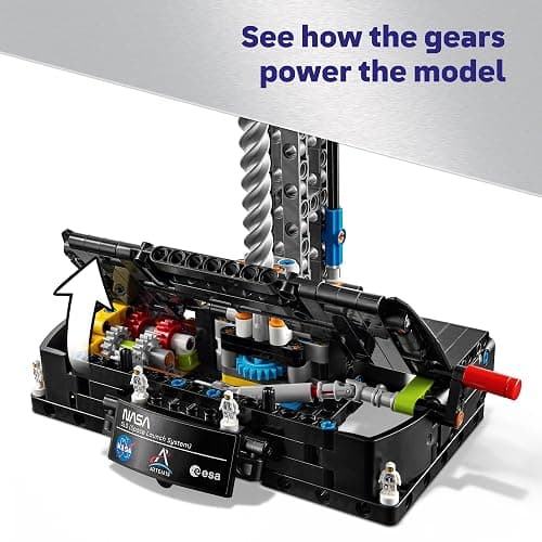 LEGO Technic NASA Artemis Space Launch System Rocket Building Toy for Boys & Girls - STEM Learning & Space Toy W/3-Stage Launch Function for Kids, Ages 9+ - Idea for Birthdays - 42221 thumbnail 4