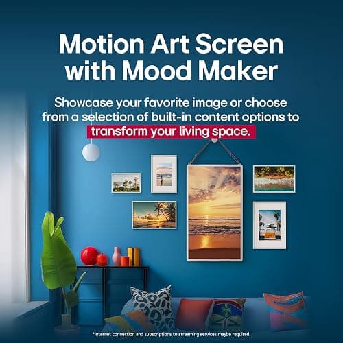 LG 27-Inch StanbyME 2 with Folio Cover, Portable Touch Screen, Dolby Vision, HDR10, Filmmaker Mode, Built-in Battery, Full Swivel Rotation (27LX6TYGA, 2025) thumbnail 5