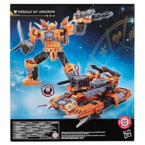 Transformers Age of the Primes Herald of Unicron, Leader Class 7.5-Inch Converting Action Figure, Robot Toys for Ages 8+ thumbnail 12