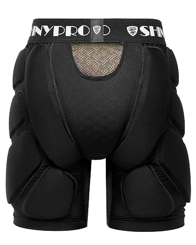 SHINYPRO Protective Padded Shorts for Snowboarding and Skating,Tear Resistance Butt Pad Heavy Duty Protection thumbnail 7