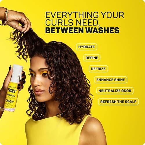 Marc Anthony Curl Refresher Spray, Strictly Curls - Lightweight Anti-Frizz Curly Hair Spray Hydrates & Restyles for Soft, Bouncy, Defined Curls & Waves - Sulfate-Free Hair Styling Products thumbnail 3