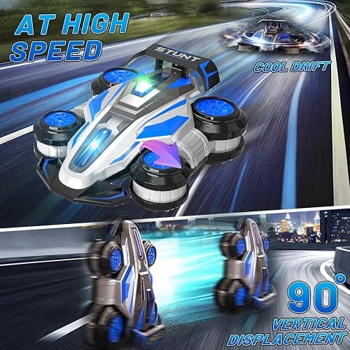 ZSYMIMRC High-Speed Drift RC Stunt Deformation Car, 360-Degree Rotating Transforming RC Car, Birthday Gift for Boys and Girls Aged 6-16 thumbnail 6