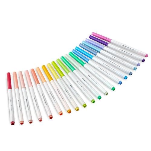 CRAYOLA Pastel - Super Tips, Feutres Lavables Pointe Moyenne, Pack de 20 Pièces, pour l'École et le temps Libre, Couleurs Pastel, 58-7517 thumbnail 4