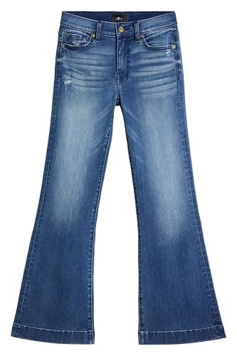 7 for All Mankind Women's Slim Illusion Short Inseam Dojo Jeans thumbnail 6