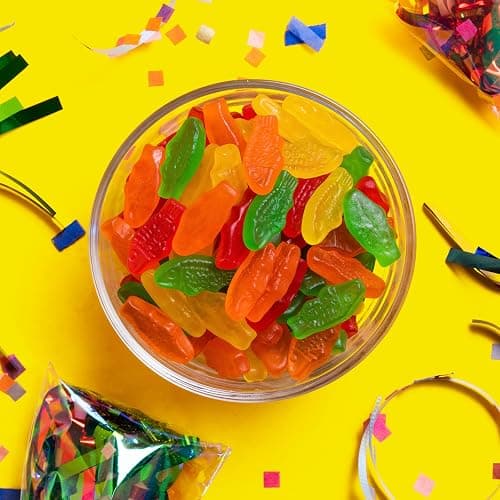 SWEDISH FISH Mini Assorted Soft & Chewy Candy, Family Size, Bulk Candy, 1.8 lb thumbnail 6