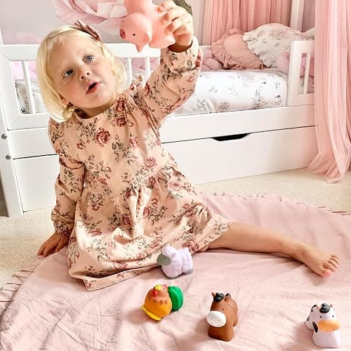 Melissa & Doug Pop Blocs Farm Animals Educational Baby Toy - 10 Linkable Pieces thumbnail 7