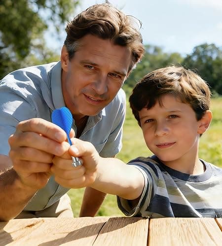 Givevan Magnetic Dart Board Outdoor Games for Kids 8-12, Teen Boys Gift Ideas for Birthday, Cool Toys for Teenage Activities Age 6 7 8 9 10 11 12 13 14 15 16 Years thumbnail 2