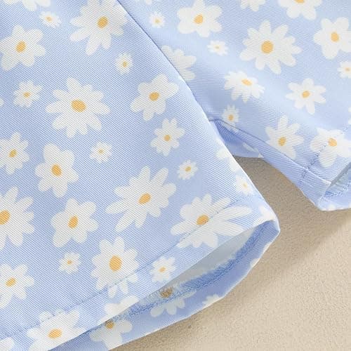 Kids Baby Girl Summer Clothes T-Shirt Tops Suspender Overalls Shorts Toddler Infant Outfit thumbnail 6