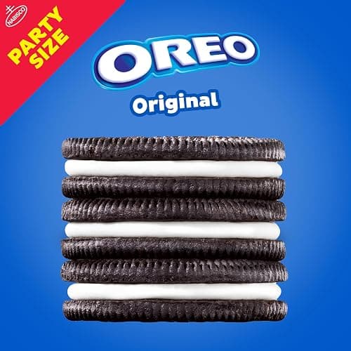 OREO Chocolate Sandwich Cookies, Party Size, Christmas Cookies, 24.16 oz thumbnail 3