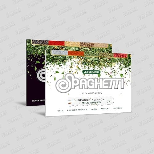 LE SSERAFIM - 1st Single Album [SPAGHETTI] Weverse Version (RANDOM) thumbnail 2