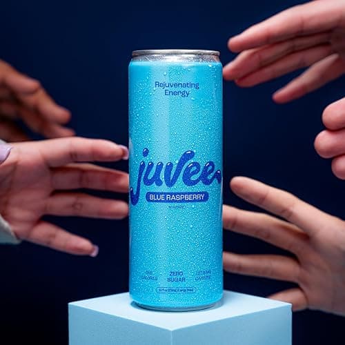 Juvee Rejuvenating Energy Drink – 12 oz Cans (12-Pack) – Sugar Free, 128mg Natural Caffeine per Can, Zero Sugar, Low Calorie, Clean Energy & Focus Support for All-Day Performance (Variety Pack) thumbnail 5