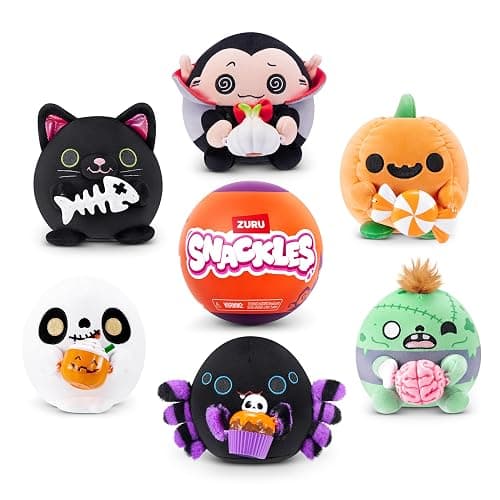 Snackles Halloween Series 1 5-inch Plush by ZURU, Plush with Snack Accessory thumbnail 3