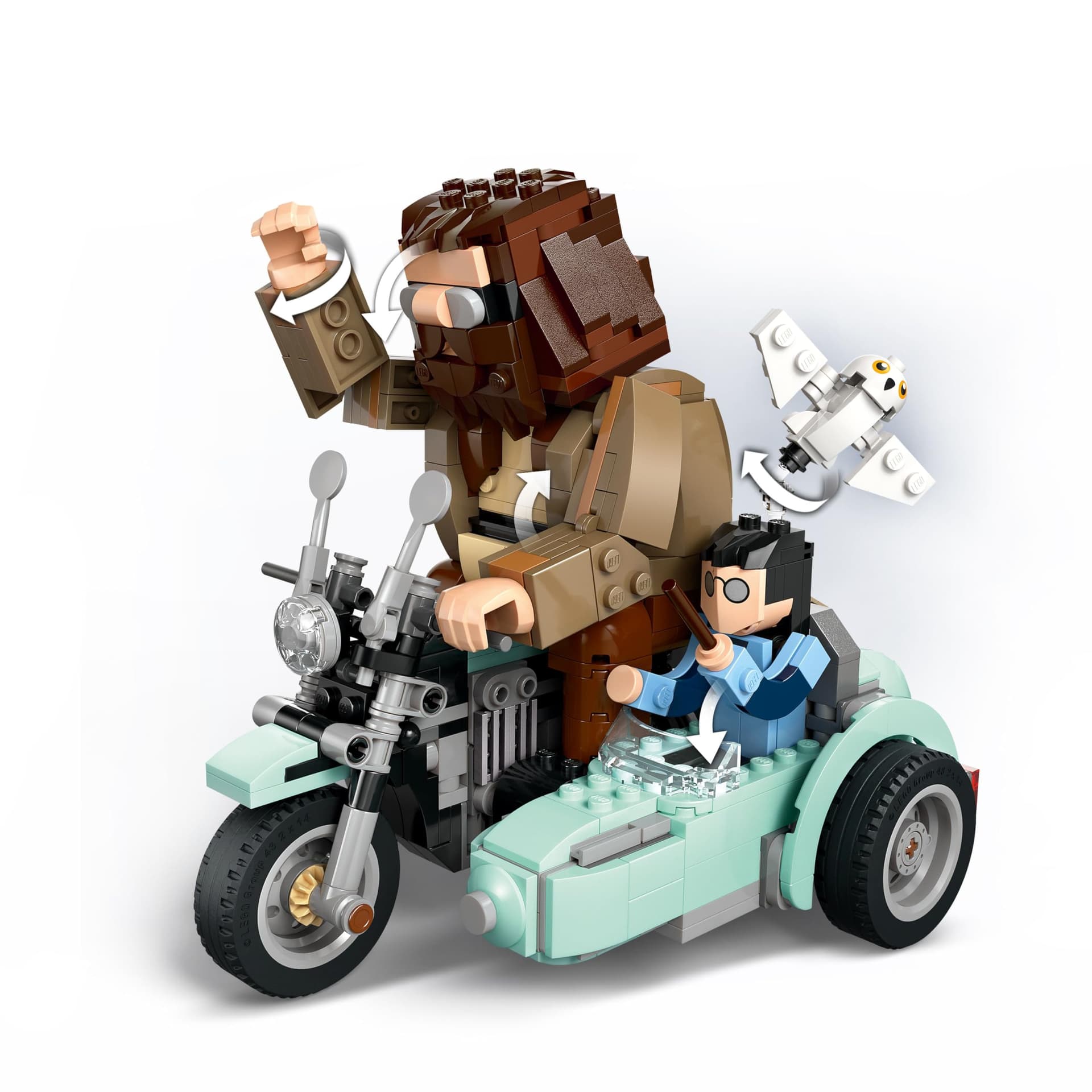 LEGO Harry Potter Passeio de Motocicleta de Hagrid™ e Harry 76443 thumbnail 4