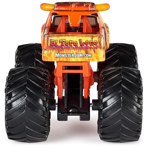 Monster Jam, Official Grave Digger Vs. El Toro Loco Die-Cast Monster Trucks, 1:64 Scale, Kids Toys for Boys Ages 3 and up thumbnail 6