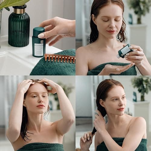 Kristin Ess Anytime Anywhere Scalp + Hair Milk Oil, Hydrating for Damaged Hair, infused with Coconut Oil and Jojoba Oil, Castor Oil for Hair Growth thumbnail 4