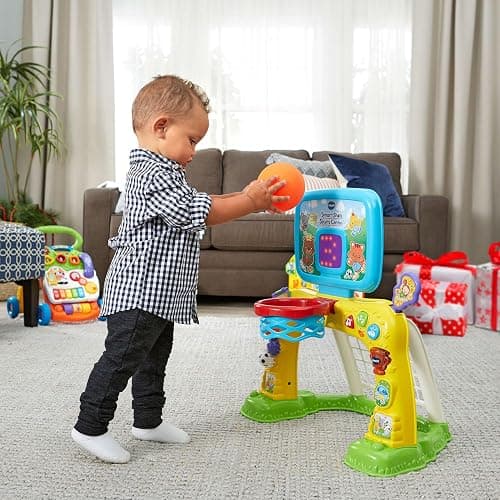 VTech Smart Shots Sports Center (Frustration Free Packaging), Yellow - Yellow - Frustration Free Packaging thumbnail 6