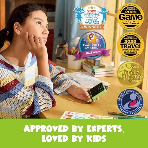 GiiKER Super Decoder Code-Breaking Puzzle, 600 Levels | Handheld code-breaking game for kids and adults, road trip activity, birthday gift, 1-2 Players thumbnail 3