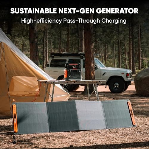 Jackery Explorer 1000 v2 Portable Power Station,1070Wh LiFePO4 Battery,1500W AC/100W USB-C Output, 1 Hr Fast Charge, Solar Generator for Camping,Emergency, RV, Off-Grid Living(Solar Panel Optional) thumbnail 9