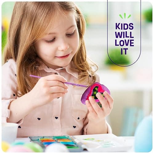 Dan&Darci Kids Rock Painting Kit - Glow in The Dark - Christmas Gifts Arts & Crafts for Boys and Girls Ages 6-12 - Craft Activities Kits - Creative Art Toys for 6, 7, 8, 9, 10, 11 & 12 Year Old Kid thumbnail 8