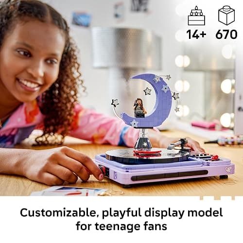 LEGO Editions Olivia Rodrigo's Concert Moon 43029 | Collectible Building Toy for Teens, Ages 14+, Olivia Rodrigo Minifigure, Bedroom Decor, 670 pieces, Gift for Birthdays thumbnail 2