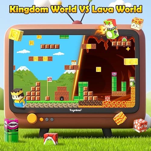 100PCS Magnetic Blocks Magnetic Building Blocks Sensory Toys for Kids Ages 3-5 6-8 8-12 Kids Game Toys for 3+ Year Old Boys & Girls, 3 4 5 6 7 8 9 10 Year Old Boy Birthday Gift Stocking Stuffers thumbnail 8