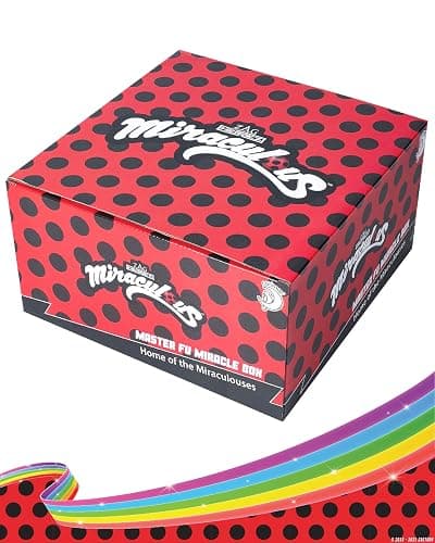 corimori Miraculous Ladybug Officially Licensed Wooden Chest, Master Fu Miracle Box, 26 cm thumbnail 8