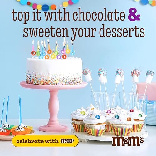 M&M’S WORLD Pink Milk Chocolate Candy, 5lbs of M&M'S in Resealable Pack for Candy Bars, Birthdays, Baby Showers, Gender Reveals, It's A Girl, Dessert Tables & DIY Party Favors thumbnail 6