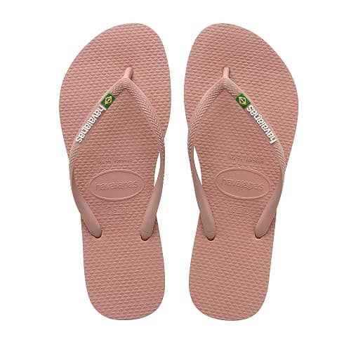 Havaianas - Slim Brasil Logo, Bequeme, Robuste und Leichte Badelatschen für Frauen, Hommage an Brasilien, Flagge auf Riemen und Sohlen - Image 1