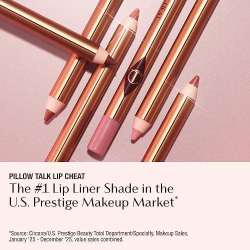 Charlotte Tilbury Lip Cheat Lip Liner Pencil - Gives Lips a Fuller-Looking, Defined Pout - Enriched with Jojoba Oil & Hyaluronic Acid - Waterproof, Smudge-Proof & Transfer-Proof thumbnail 3