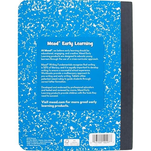 Mead Primary Journal Creative Story Tablet Composition Notebook, 7.5" x 9.75", Grades K-2, 100 Sheets, Color Selected For You (10297) thumbnail 7