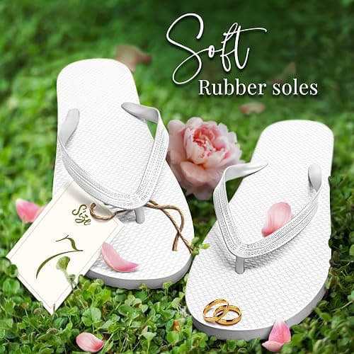 Orca Bulk Flip Flops For Wedding Guests | 52 Pack Wholesale Wedding Sandals thumbnail 7