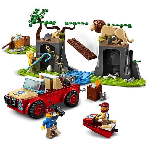 LEGO 60301 City Wildlife Wildlife Rescue Off-Roader thumbnail 6