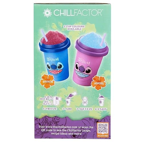 Disney Stitch Slushy Maker Cup - Chill Factor Original Slushie Maker Cup Makes Frozen Slushies, Smoothies, Milkshakes and More thumbnail 7